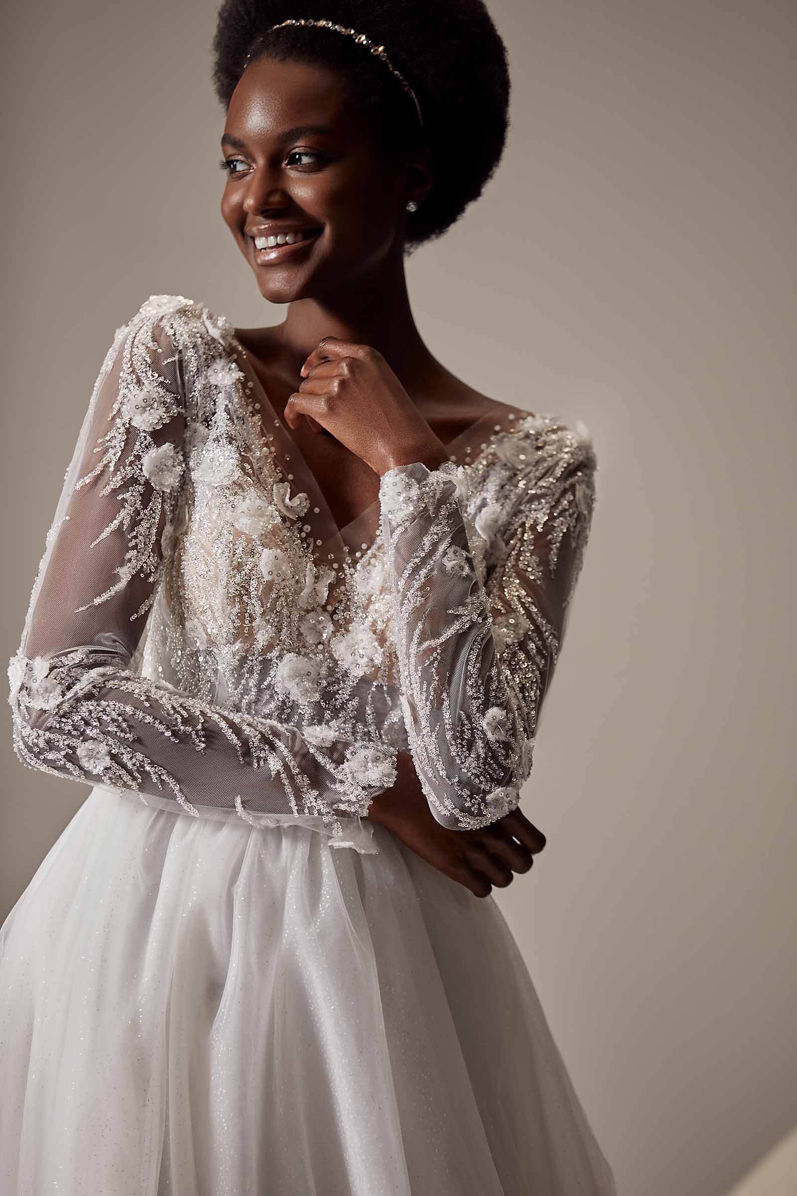 IBTOM CASTLE Ragazze Fiore Partito Matrimonio Abiti Da Damigella Pizzo Pageant Comunione